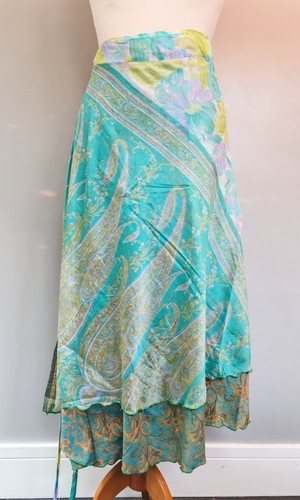 Plus size wrap skirt - plus,