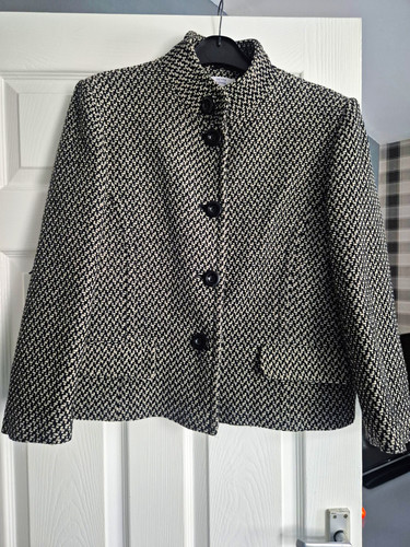 Collection black white tweed - collection,