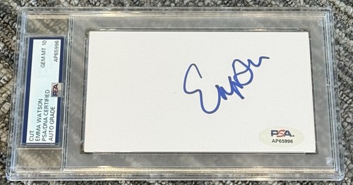 Emma watson signed - emma, autograph