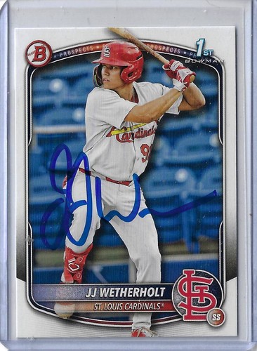 Wetherholt autographed 2025 - autographed,