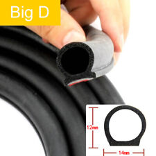 Big D-shape Door Window Rubber Seal Strip Weatherstrip For Car Auto Truck Van