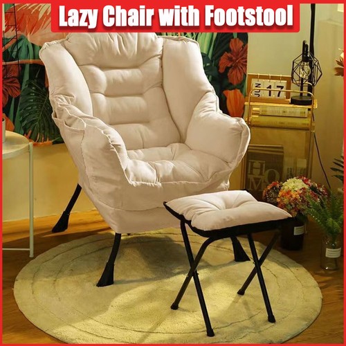 Fabric lazy chair with - fabric,