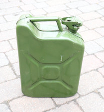 10L 10 LITRE GREEN METAL JERRY CAN FUEL PETROL DIESEL STEEL WATER CONTAINER CAR