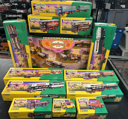 Corgi classics showmans - showmans, range
