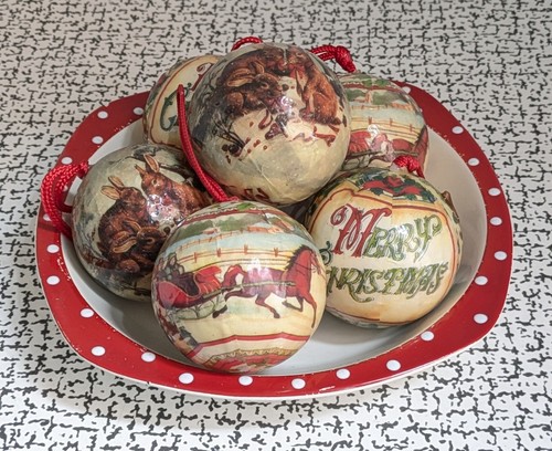 Vintage paper mache - paper,