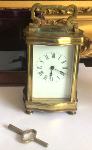 Carriage clock french - clock, antique