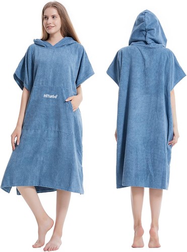 Hooded changing robe towel - hooded,