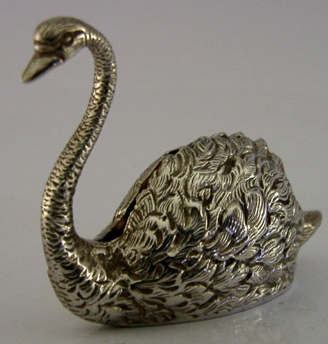Sterling silver swan - sterling,