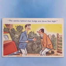 Comic Postcard C1960 Motor Car