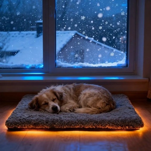 Self heating pet - heating, pad