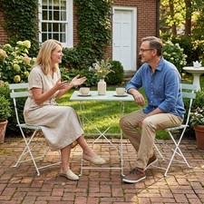 Outdoor bistro set folding - bistro,