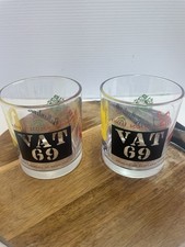 Whiskey Glasses Vat 69