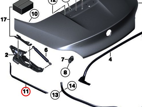Bmw e89 tailgate joint - bmw,