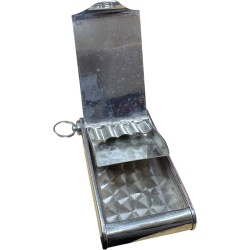 Vintage metal match striker - match,