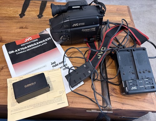 Jvc ax60 vhs camcorder - jvc,