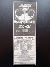 IRON MAIDEN SKID ROW -