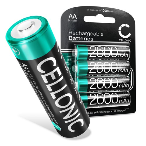 Replacement camera battery - 4x,