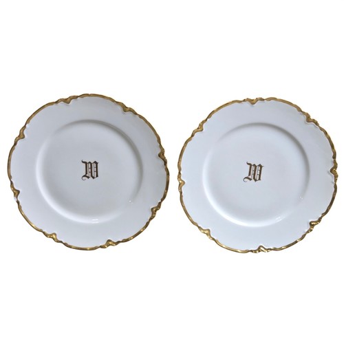 Set haviland limoges plate - haviland,