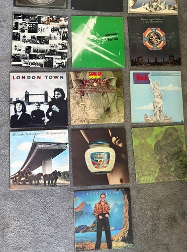 Vinyl records 33rpm albums - vinyl, lp