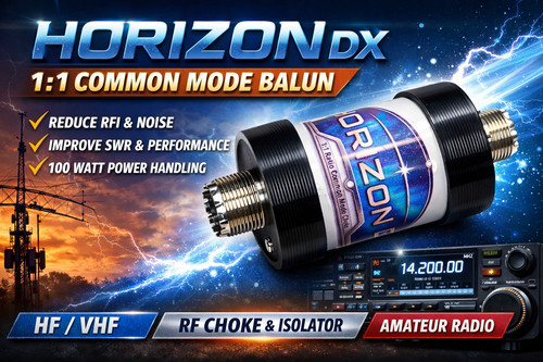 Current balun high common - 1:1,