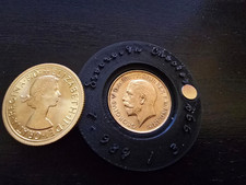 sovereign coin checking tool checker genuine half full gold Bullion FREE P&P