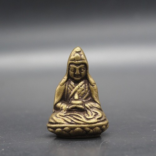Vintage brass metal sitting - vintage,