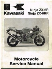 KAWASAKI ZX-6R NINJA AND ZX-6RR NINJA  2003 ORIG. FACTORY WORKSHOP MANUAL