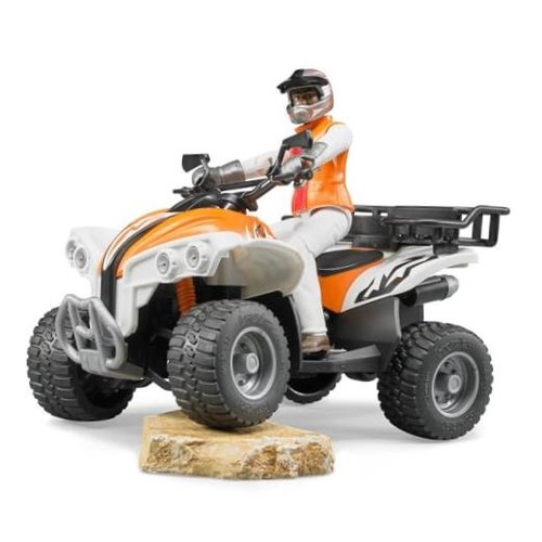 Quad with driver - with, may