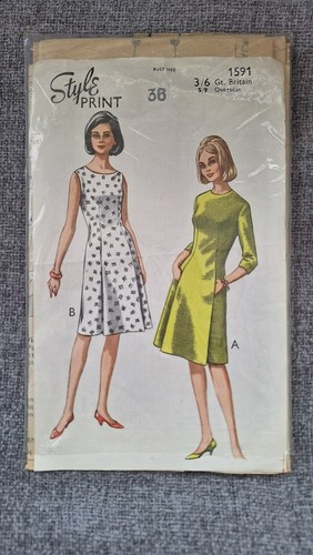 Vintage 1960s style patterns - 1960s,