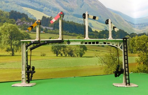 Crescent double track gantry - double,