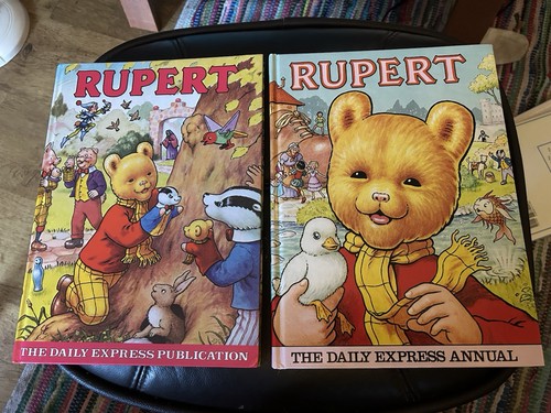 Rupert annuals 1980 1981 - annuals,