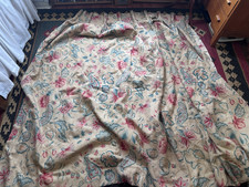 Nina Campbell Darjeeling Indian Floral Fabric Linen Blend Curtain W254 x L190cm