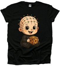 Cenobite Funny Hellraiser Parody Baby Pin Head Cute Horror Movie Men Woman UK