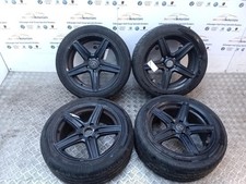 VW TRANSPORTER T5 18 Inch 5 Spoke Aftermarket Alloy Wheel Set inc Tyres 5-7mm