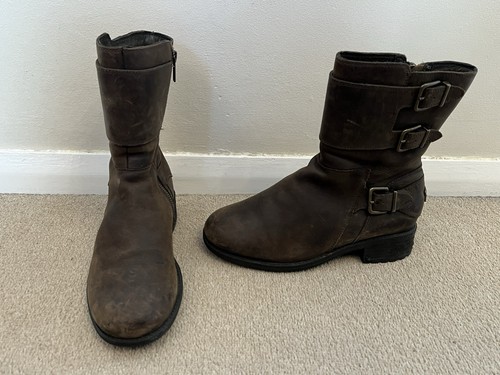 Ugg leather biker style - ugg, boots