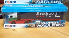 CORGI TY86650.EDDIE STOBART SKELETAL TRUCK.