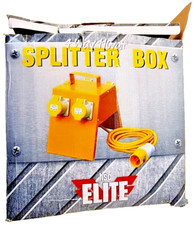 HSC ELITE 4-Way Splitter Box 4 x 16amp Sockets 4WSB2.5 110v