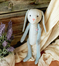 Bunny Doll Soft Toy Sewing PATTERN & EASY Photo-Tutorial by My Fabric Heaven UK