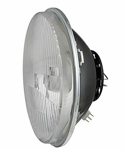 Headlight with reflector - headlight, e