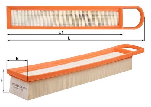 1969 knecht air filter - lx,