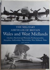 MILITARY AIRFIELDS OF BRITAIN: WALES & WEST MIDLANDS. RAF USAF WW2 Cold War