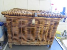 Vintage Wicker fishing basket
