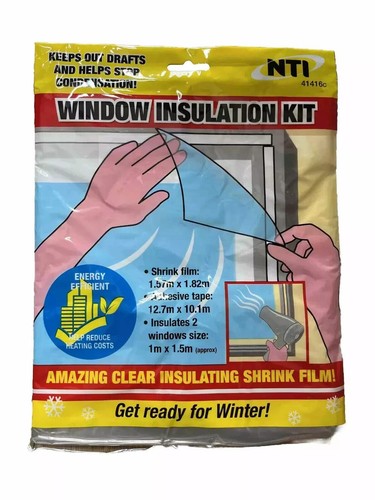 Window insulation kit shrink - window,