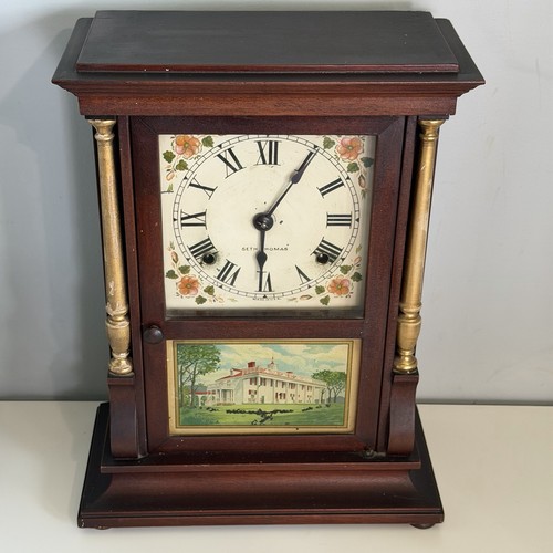Seth thomas pillar scroll - thomas, &