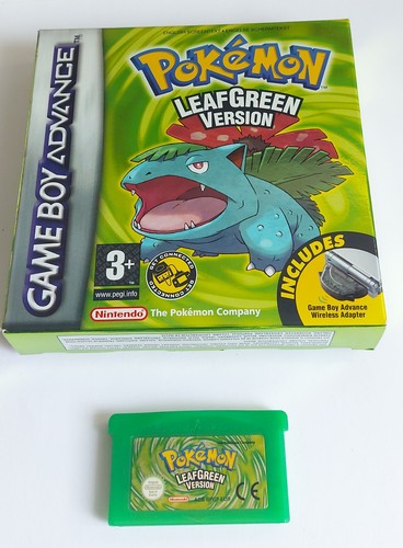 Pokemon leaf green gba - green,