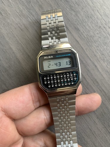 Vintage seiko alba calculator - vintage,
