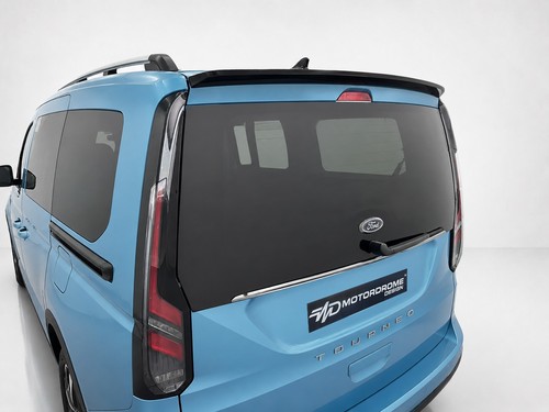 Rear roof spoiler - rear, tailgate
