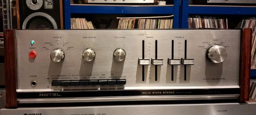 Rotel 610 amplifier vintage - rotel, ra-610