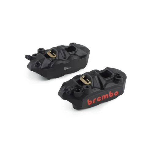Radial racing brake calipers