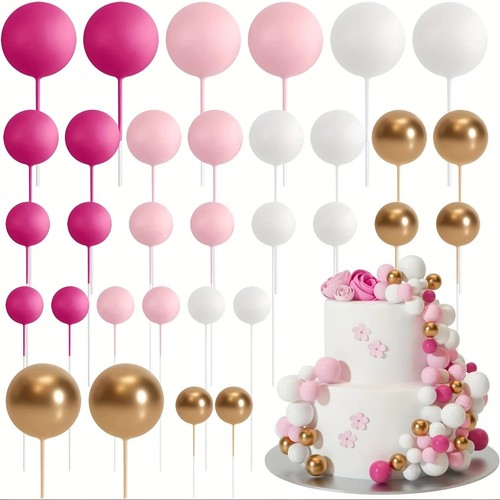 20pcs balls cake topper - 20pcs,